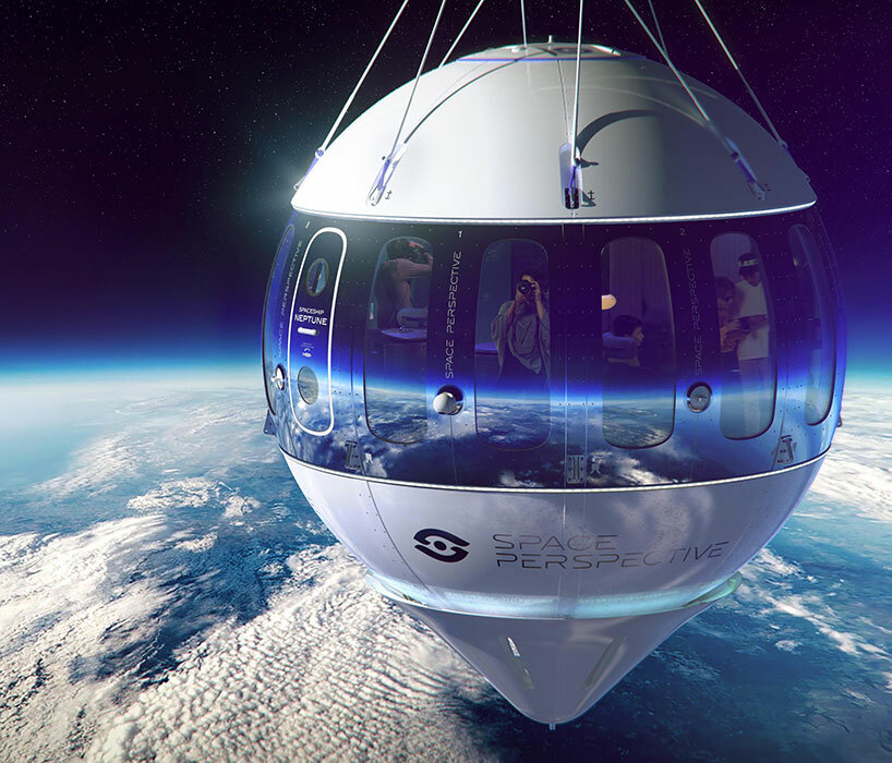 space perspective unveils revised lounge interior for ultimate space travel