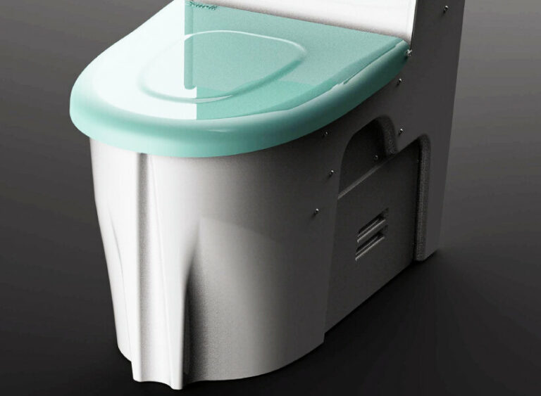 low-cost toilet ‘sandi’ flushes using sand for a waterless restroom ...