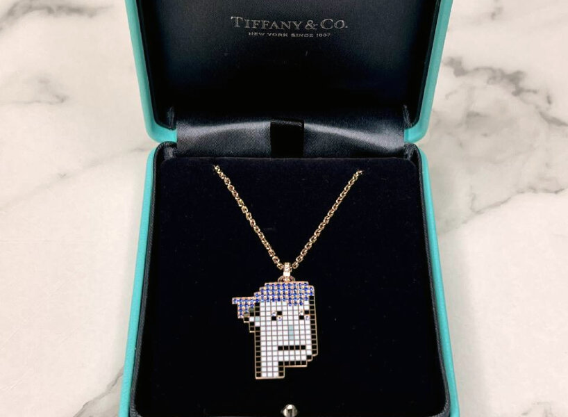 tiffany & co. enters the world of NFTs with exclusive cryptopunk pendants