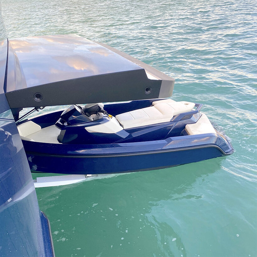 yacht-inspired VQ11 jet ski can speed off across open waters at up to 50 knots