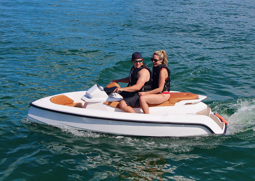 yacht-inspired VQ11 jet ski can speed off across open waters at up to 50 knots