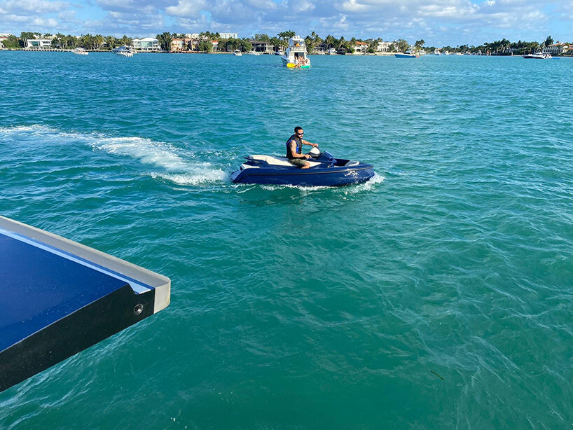 yacht-inspired VQ11 jet ski can speed off across open waters at up to 50 knots