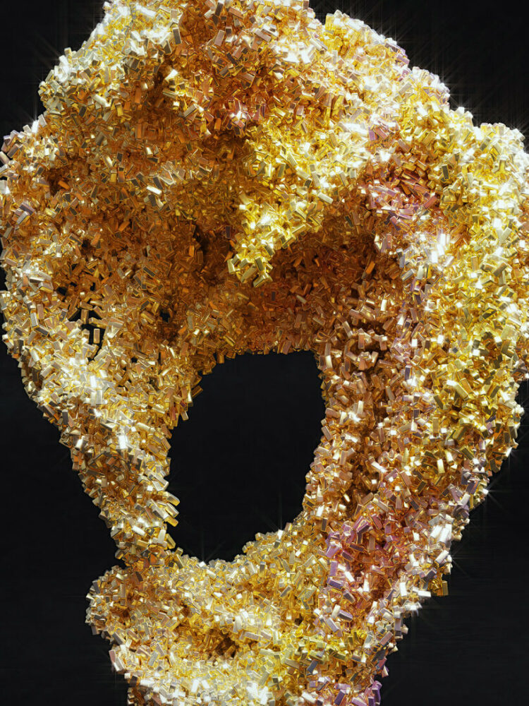 large-scale gemstone artworks by VOICE GEMS