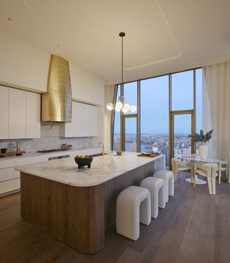 step inside DDG's gaudí-inspired penthouse at 180 east 88th street - Brass Fixtures For Minimalist Penthouses