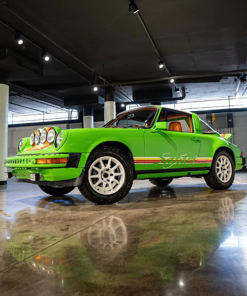 1974 porsche 911 carrera targa restored as a ‘safari’ off-road vehicle