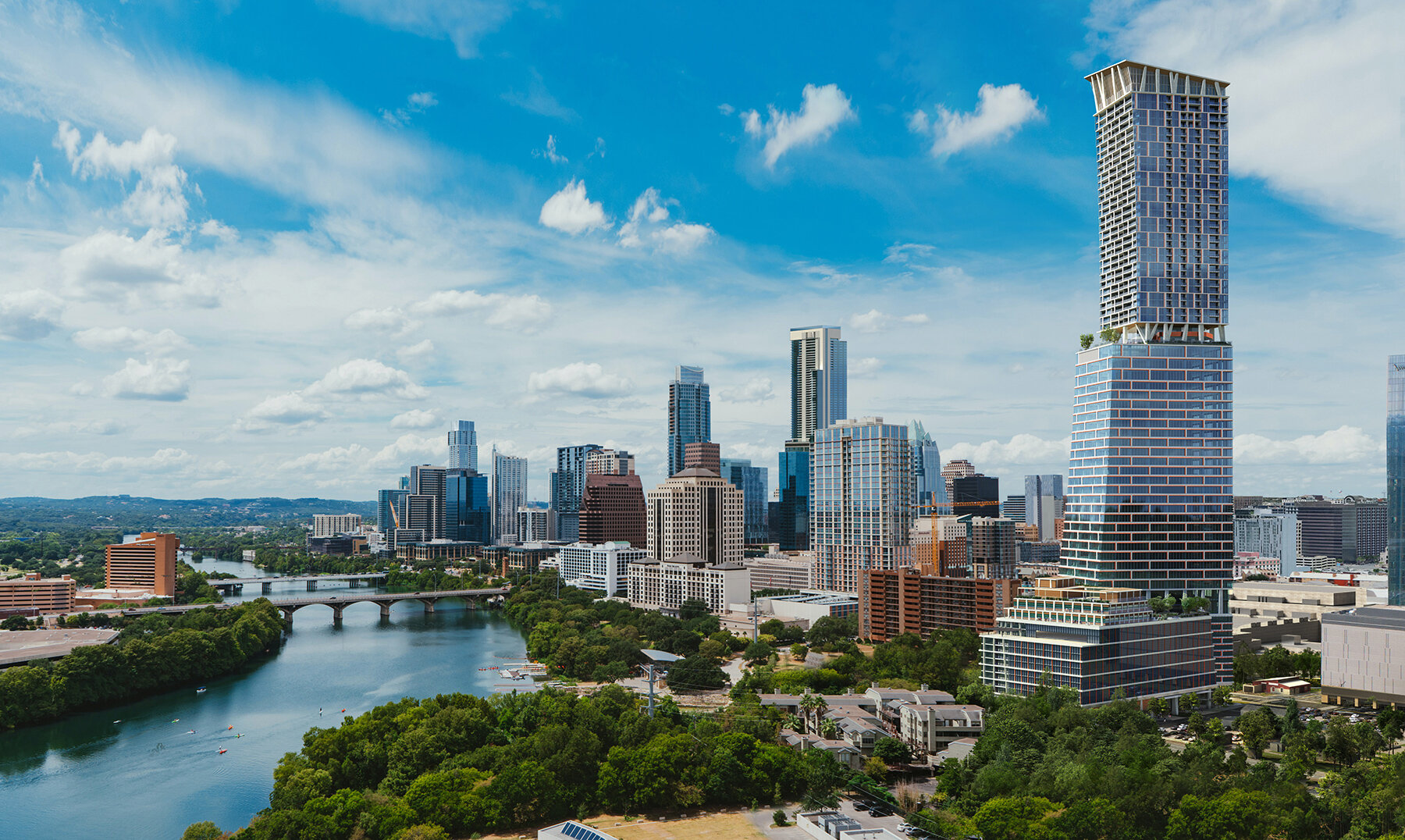 KPF's 'waterline' in austin to tallest skyscraper in texas