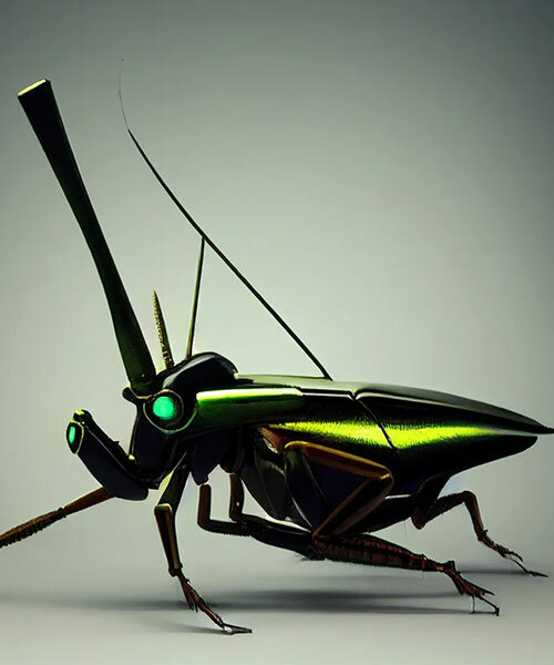 alice design collective foresees captivating AI-generated insects from the future