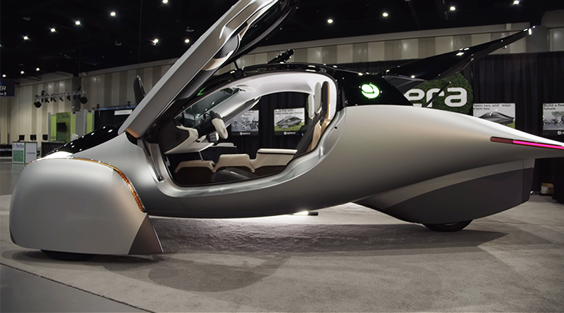 aptera unveils its 'gamma' solar EV prototype at fully charged LIVE 2022