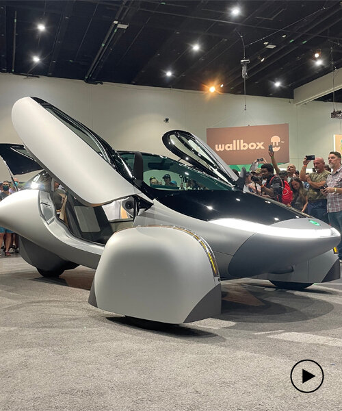 aptera unveils its 'gamma' solar EV prototype at fully charged LIVE 2022