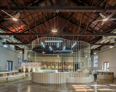 aurelien chen highlights china's 'red era' in 1970s miners' canteen refurbishment