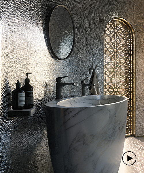 philippe starck, barber osgerby and antonio citterio accents AXOR's luxury bathrooms