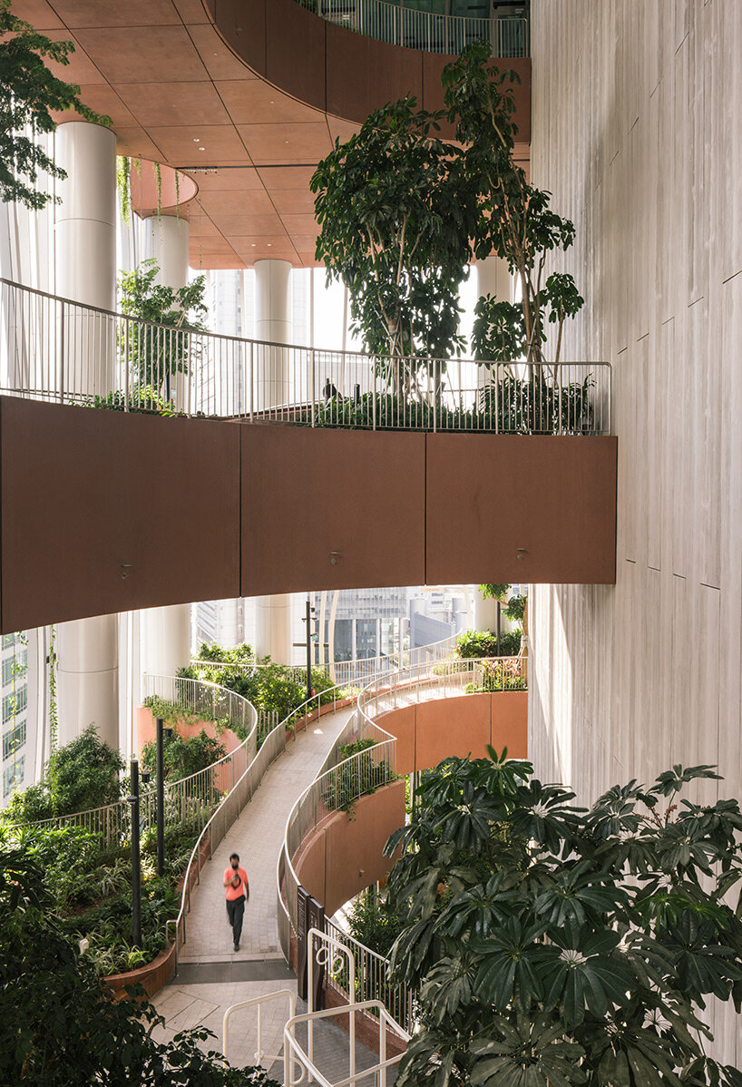 bjarke ingels and carlo ratti's biophilic 'capitaspring' skyscraper completes in singapore