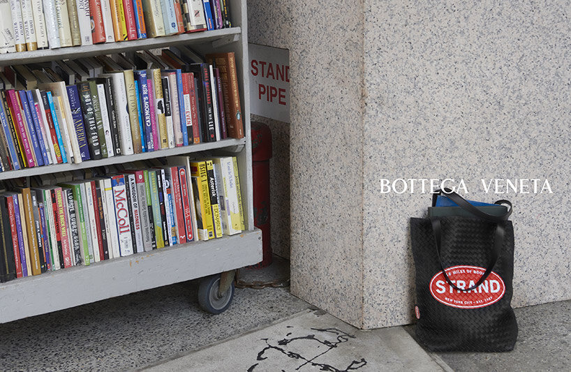 bottega veneta crafts limited edition totes for iconic new york bookstore the strand