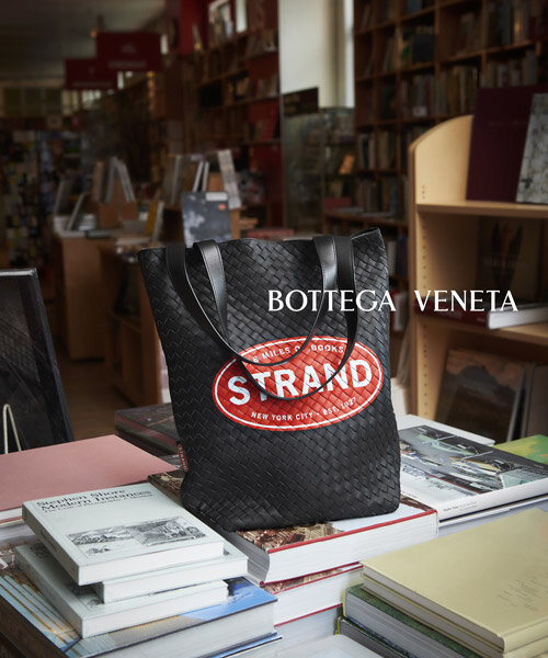 bottega veneta crafts limited edition totes for iconic new york bookstore the strand