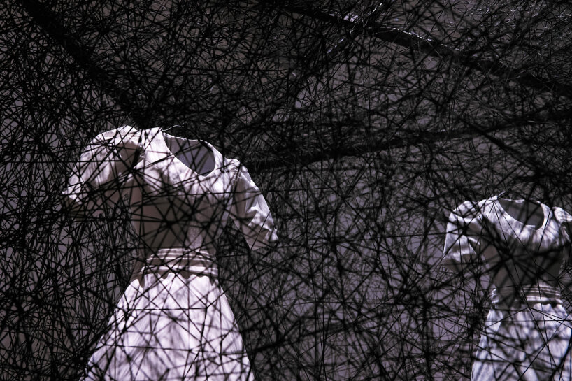 'the soul trembles' surveys chiharu shiota's 25 years of immersive installations at GOMA