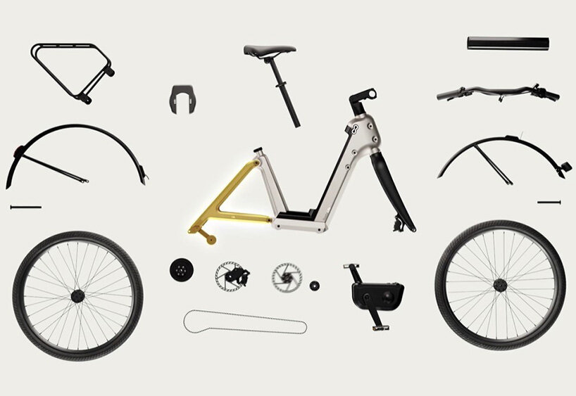designed to last forever, modular roetz e-bikes reduces excess waste