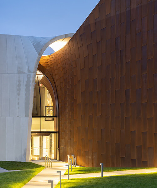 college of the holy cross receives cross-shaped arts center by diller scofidio + renfro