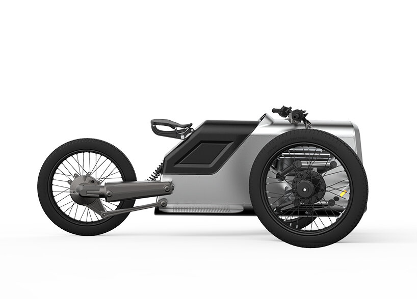 the ‘e-trike revolution’ by andre fangueiro takes cues from classic car ...