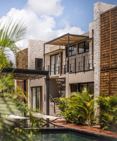 grajales arquitectos names its recent housing project for the 'toh' birds of tulum