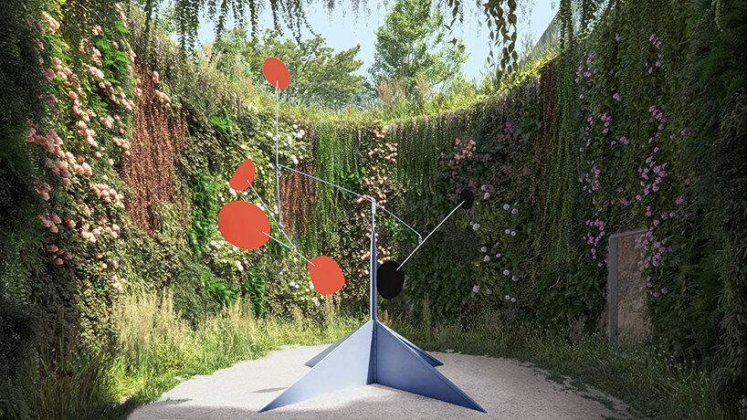 herzog & de meuron and piet oudolf unveil garden gallery for works of alexander calder