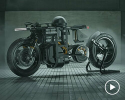 unveiling 'hydra', a cyberpunk e-bike powered by hydrogen