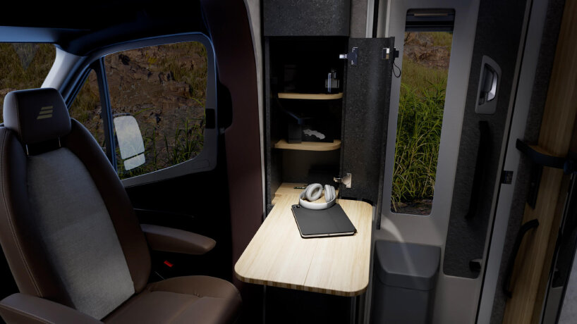 off-roader ‘hymer venture S’ is a solar-powered motorhome powered by mercedes-benz chassis