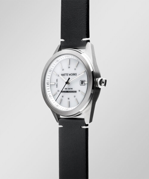 MATTE WORKS launches 'solution-01', a sleek and timeless solar watch collection