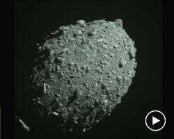 WATCH: NASA films DART spacecraft crash into an asteroid for planetary defense test