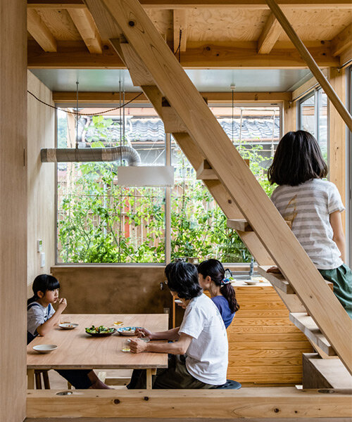 nLDK builds 'edible house' that grows alongside its vegetable garden in japan