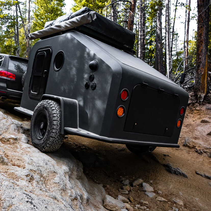more than a camper: NS-1 by campworks is an off-road, solar-powered micro-grid