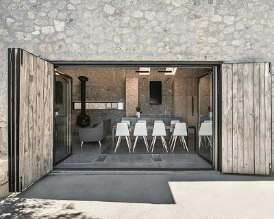 peloponnese rural house by ivana lukovic reinterprets the traditional greek stone stable