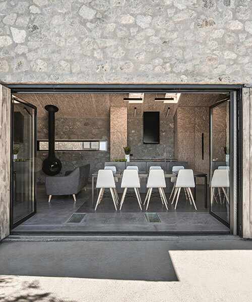 peloponnese rural house by ivana lukovic reinterprets the traditional greek stone stable