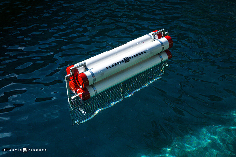 'trashboom' floating barrier prevents tons of plastic from ending up in oceans
