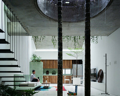 introverted 'RY's house' in vietnam intertwines living space and greenery
