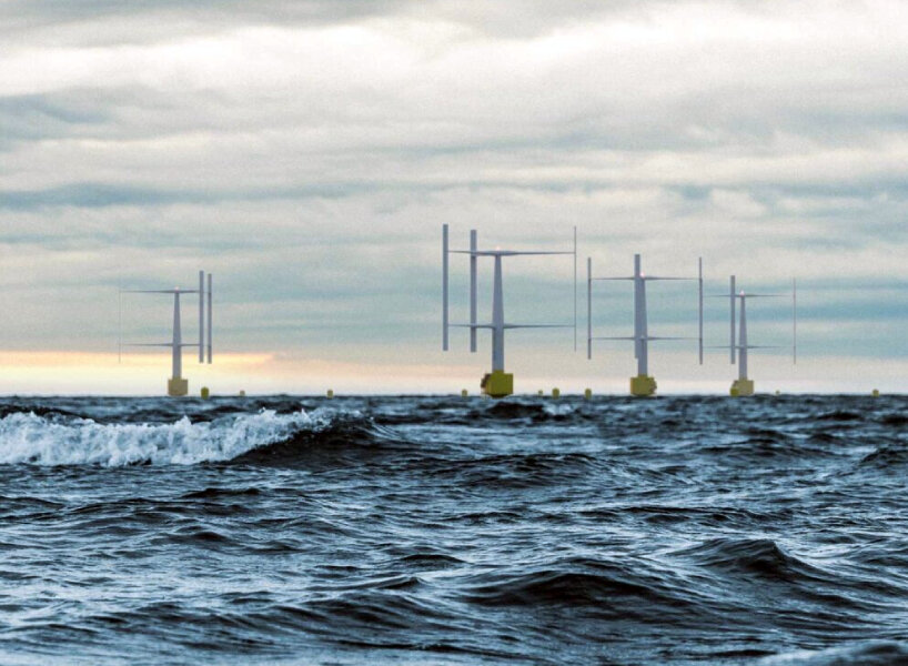 offshore floating wind turbine ‘seatwirl’ stores kinetic energy to stabilize voltage