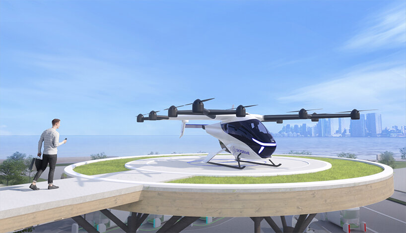 SkyDrive to debut air taxi service with its SD-05 flying car concept at world expo 2025