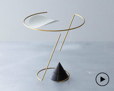 so koizumi's intricate brass wind chime embodies fluctuating human emotion