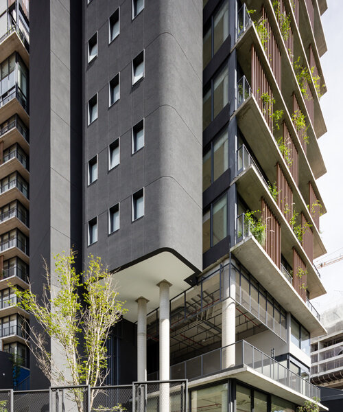 in são paulo, triptyque architecture wraps 'harmonia 1250' in a breathable facade