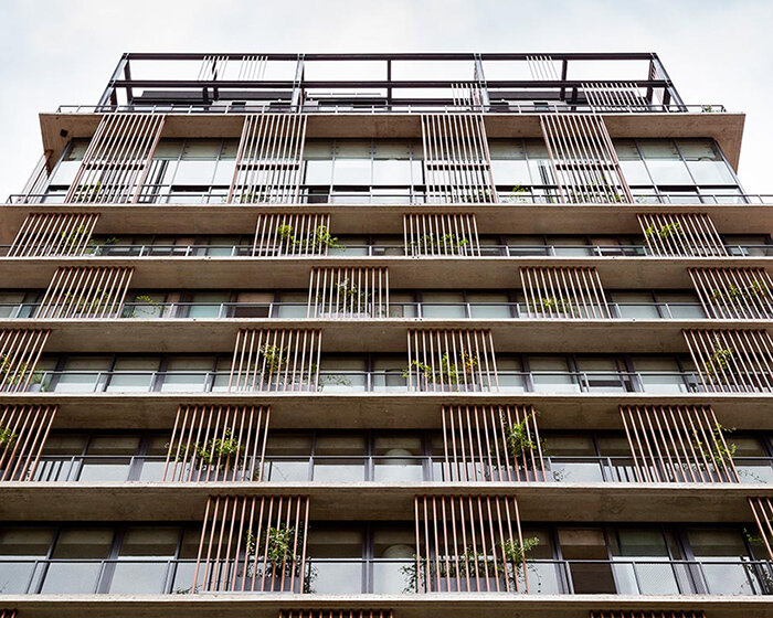 in são paulo, triptyque architecture wraps 'harmonia 1250' in a breathable facade
