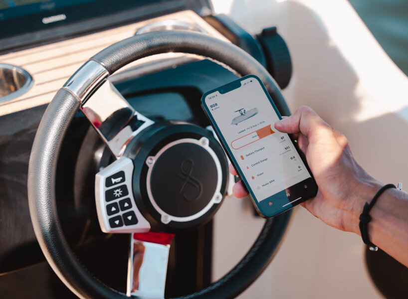 electric cruiser ‘x shore 1’ offers fast-charging, smart tech, & spacious deck on board