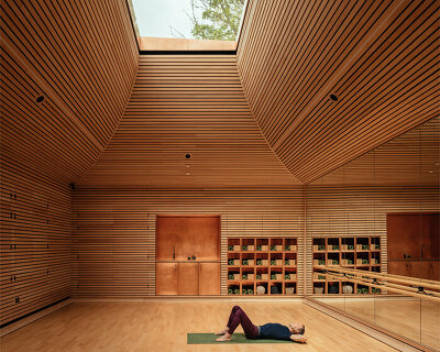 Yoga Studio and Garden  Interloop—Architecture