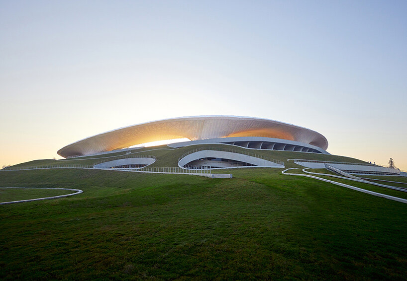 mad architects quzhou stadium