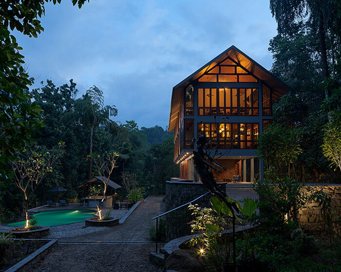 locally sourced bricks and natural timber infuse elevated hotel in sri lanka with nature