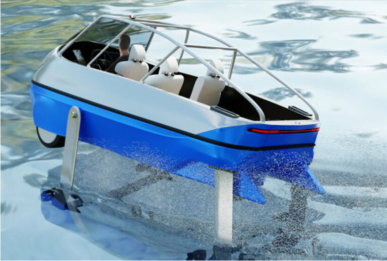 poseidon amhibworks' amphibious electric threewheeler optimizes