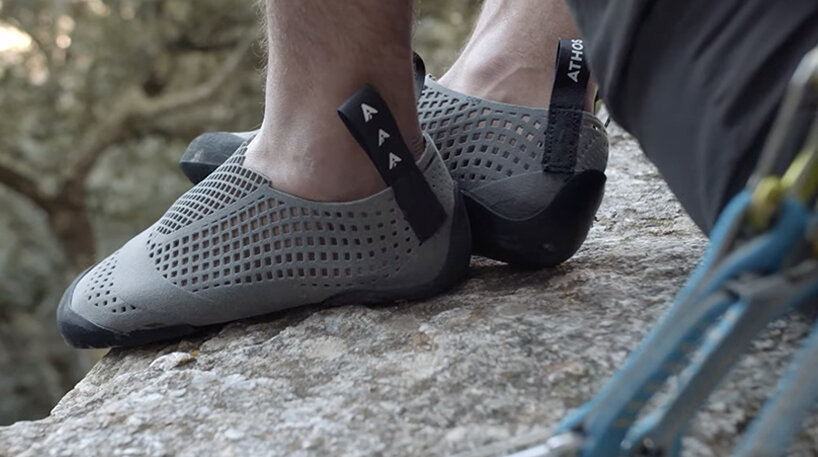 ATHOS launches world's first 3D printed climbing shoes