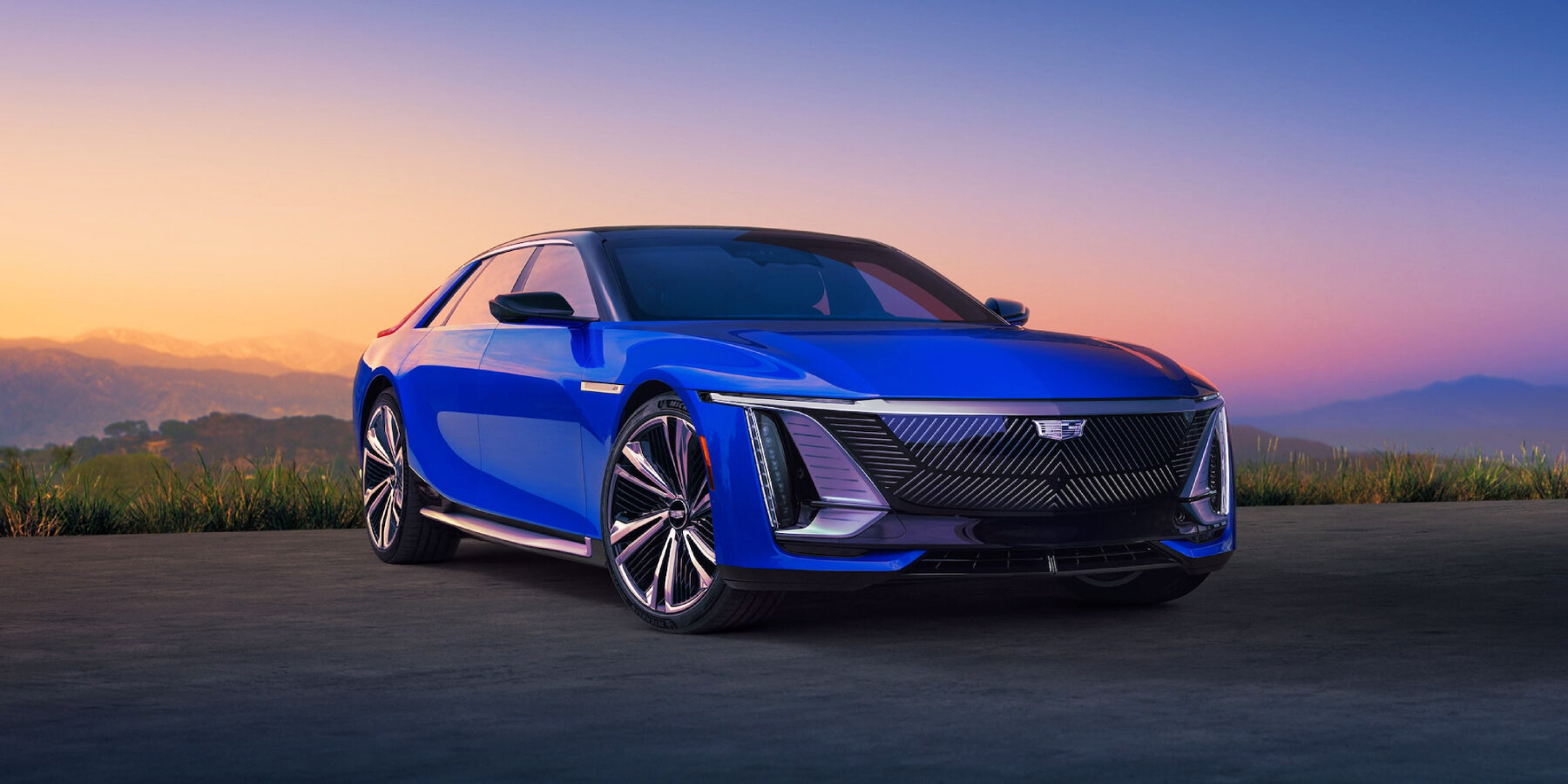 2024 cadillac CELESTIQ debuts as electric, driverless, customizable