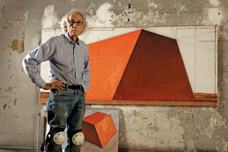christo and jeanne-claude's 'the mastaba' comes to life through NFT funds