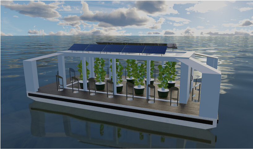 floating solar-powered desalination system to combat water scarcity in coastal regions
