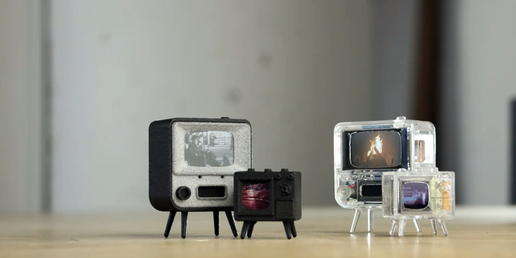functional miniature TVs get even smaller for fun-sized movie
