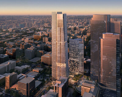 handel architects designs LA's third-tallest tower 'angels landing'
